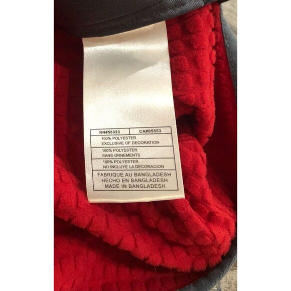 Nike Sphere Thermal Mens XL Red Waffle Knit Zip Up Jacket - Picture 4 of 7